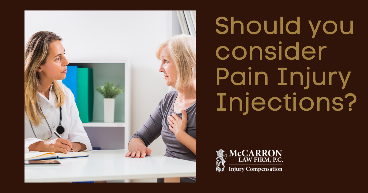 Should you consider Pain Injury Injections?